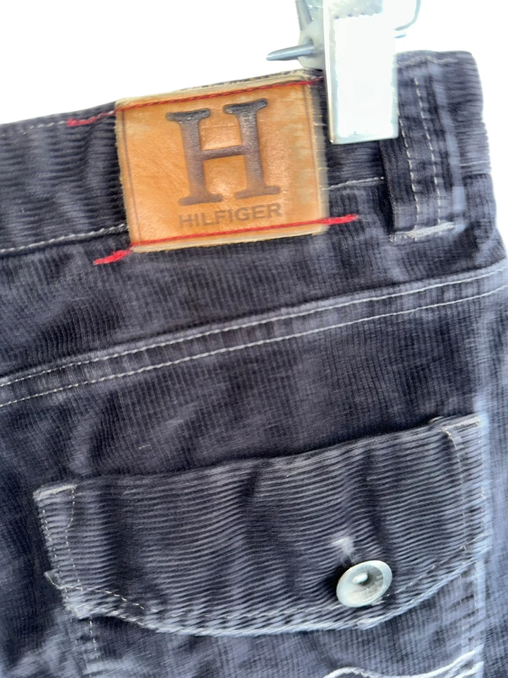 Tommy Hilfiger Boys Corduroy Pants Sz 20 Charcoal Gray - Image 3 of 4