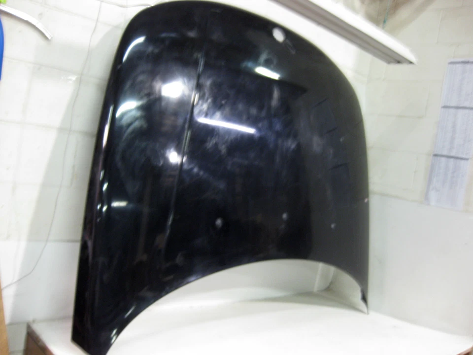 99 Saab 9-5 Capucha Pintura Código 170 Negro OEM 00 01 02 03 04 05 Foto 2 de 4