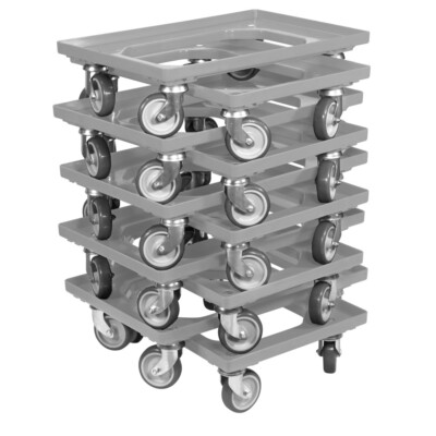 Logiplast 5er-Set Transportroller Für Kisten 60x40 Produktbild-Vorschau 4