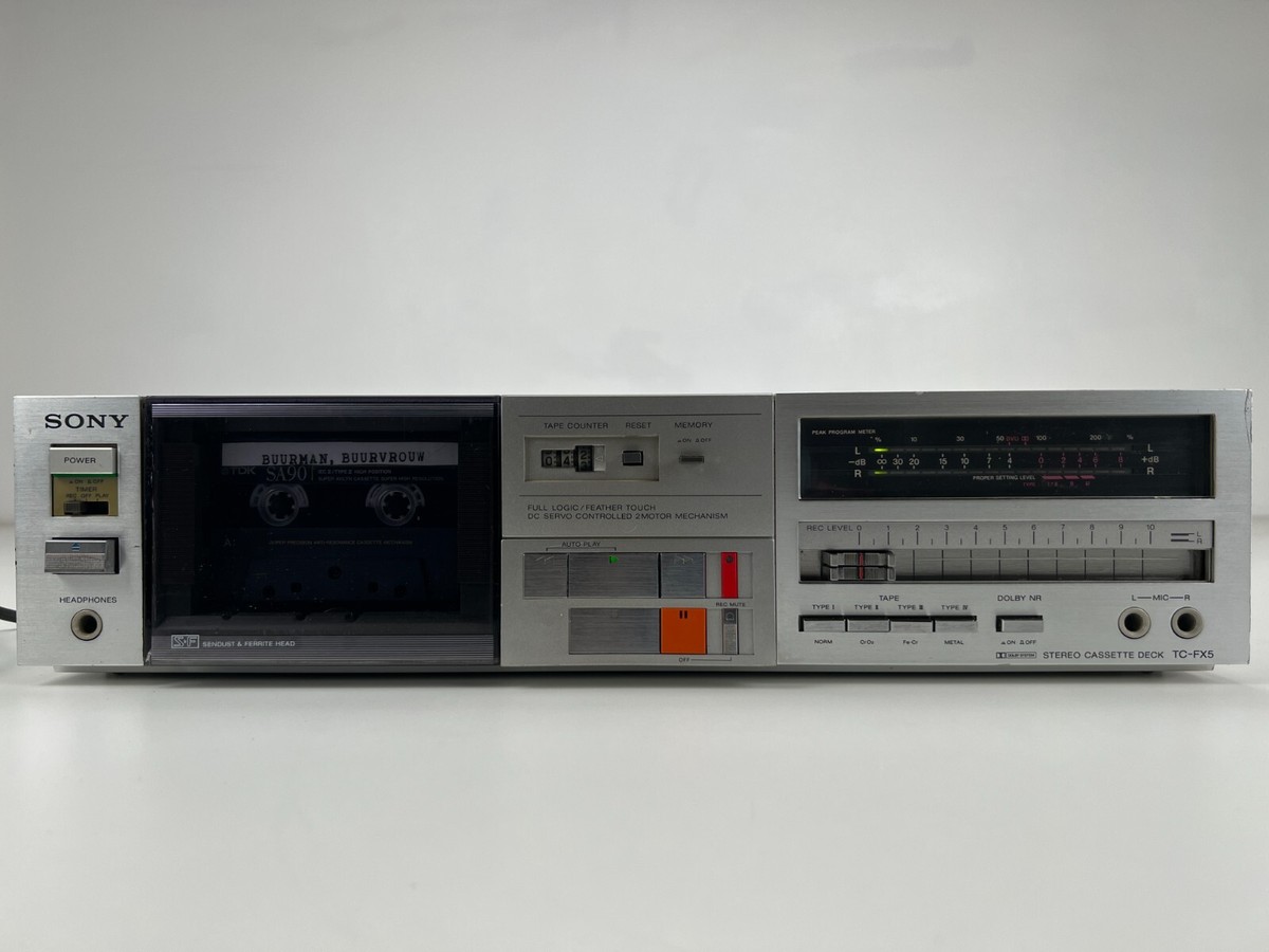 【名機】カセットデッキ　SONY ソニー　TC-FX5C 名機 動作品】カセットデッキ SONY TC-FX5C 名機 動作品】カセット