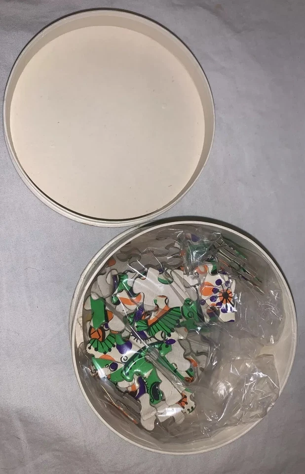 Vintage Sandy Miller Springbok Mini 7in Puzzle Thingie “Felicity Frog” 1968 - Image 4 of 4