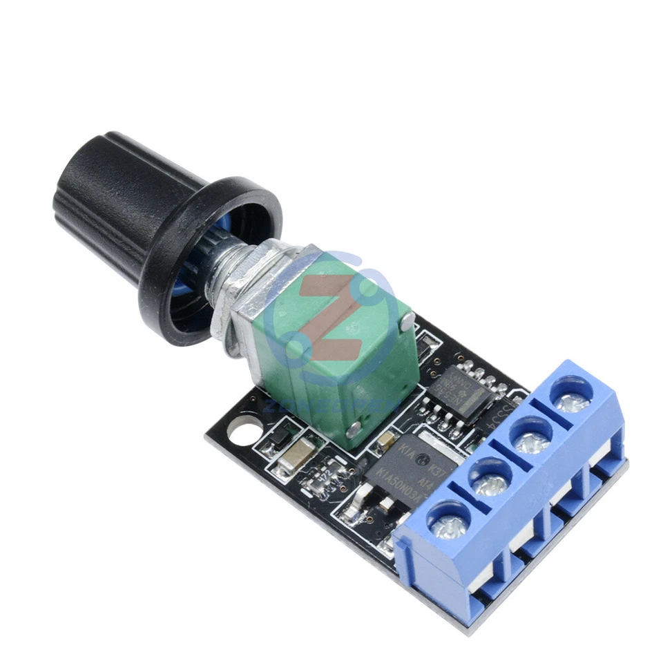 5V~15V 3A Mini PWM DC Motor Speed Regulation Controller Switch LED Dimmer - Bild 4 von 4