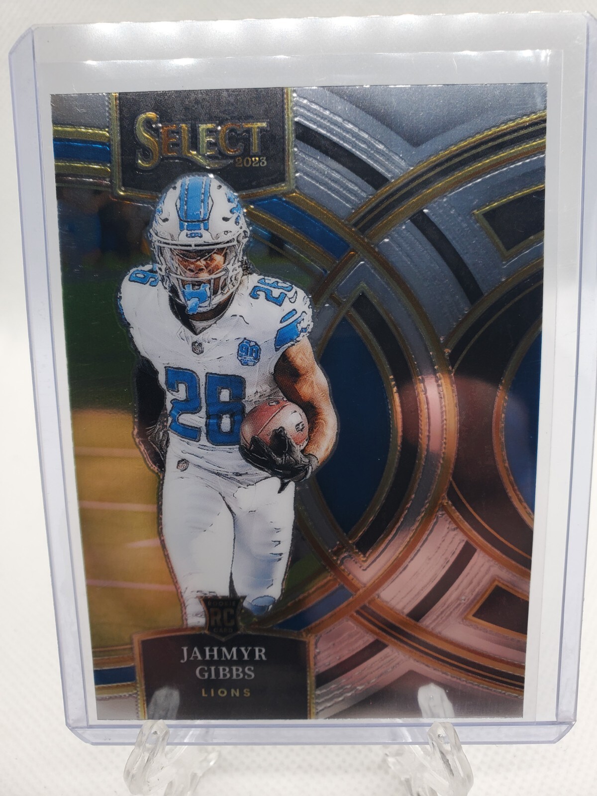 2023 Panini Select - Premier Level #198 Jahmyr Gibbs (RC) A2E