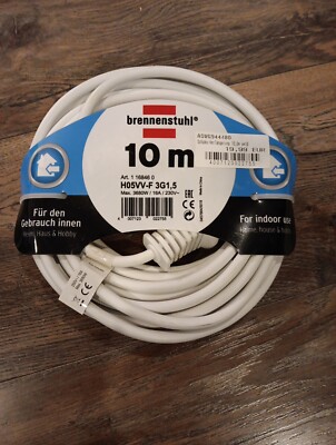 Schuko Verlängerung Kabel 10m