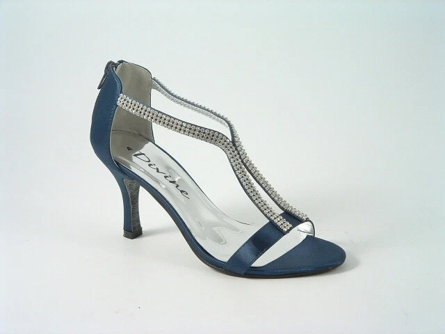 Navy hotsell bridal shoes