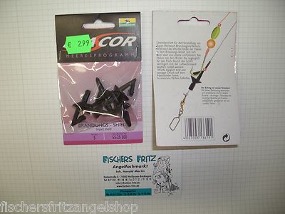 2 Päckchen Original Sea Cor Brandungsangeln Shield Weitwurfclips Cormoran