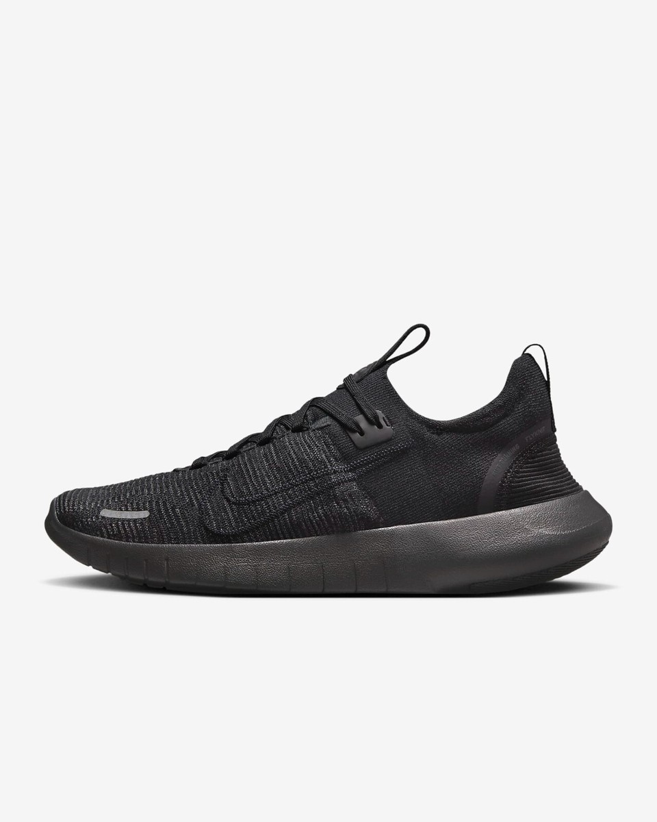 【美品】NIKE フリー ラン ロード ランニングシューズ FB1276-001 Nike Free RN NN FB1276-001 Sneaker Men Black Lace Up Comfort