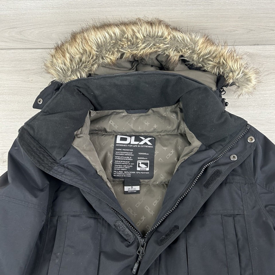 DLX Highland Mens Waterproof Outdoor Walking Down Parka Jacket Coat