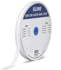 Sew On strips LOOP ONLY White 3/4" Sold by the foot $0.23 a foot