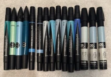 15 Blue Prismacolor Premier Letraset Chartpak art markers