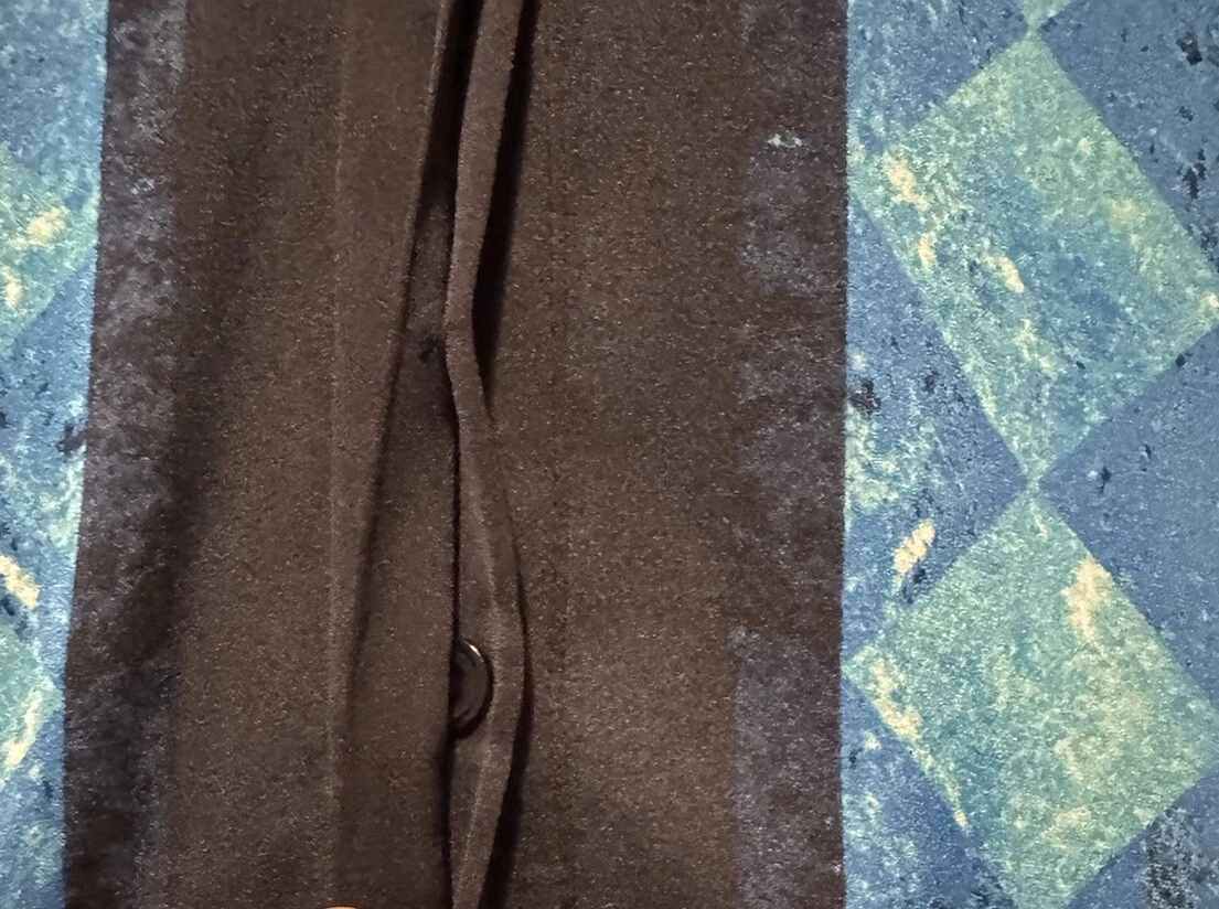 Abito Camicia Michael Kors Blu Manica Lunga Mosaico Pannello Bottoni Cambio Anteriore Tg XS