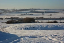 Photo 6x4 Snowy landscape seen from a corner of Carr Lane Bolsover Lookin c2010