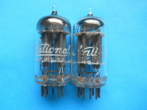 Lampes et tubes pièces détachées de radio pour radio et TSF de collection
