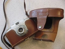 Vtg Kodak Pony 135 Camera Model 2 with F/3.5 44mm Anaston Lens w/Hard Case