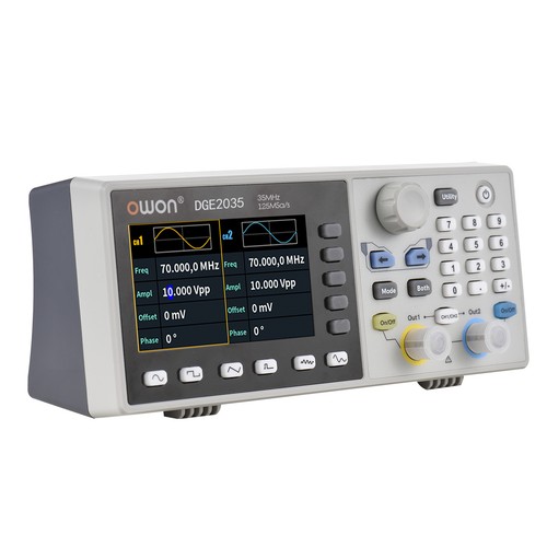 Générateur De Signal OWON DGE2035 – 2 Canaux, 35 MHz, Forme D’onde Arbitraire