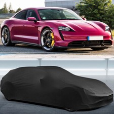 For Porsche Taycan Turbo Car Stain Stretch Cover Indoor Dust Scratch Resistant