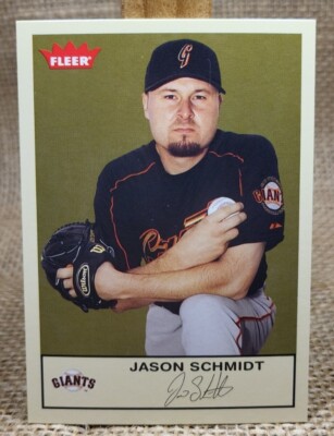 2005 Fleer Jason Schmidt Baseball Card #178 San Francisco Giants FREE S&H