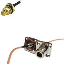 RG316 RP-SMA Female O-Ring to N Female Flange O-Ring RF Cable Rapid-SHIP LOT