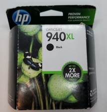 Genuine HP 940XL Black Ink Cartridge Officejet Pro 8000 8500A Exp 2015