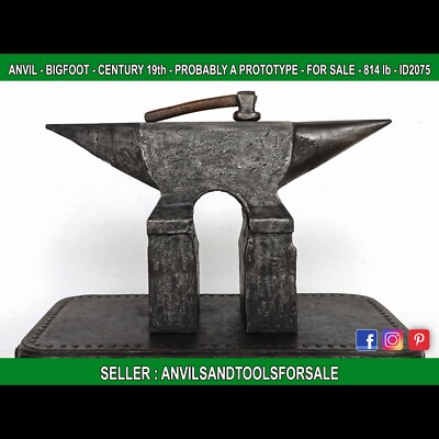 ANVIL - CENTURY 19th - PROBABLY A PROTOTYPE - 814 lb - ID2075