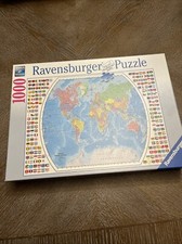 Ravensburger - 1000 piece - Globe - jigsaw puzzle World Map 27  X 20  