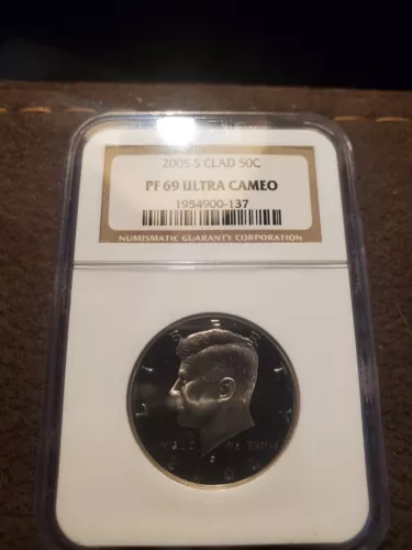 2005 S Kennedy Silver Half Dollar NGC PF69 Ultra Cameo Uncirculated 