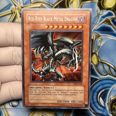Yu-Gi-Oh FMR-001 Red Eyes Black Metal Dragon Secret English | eBay