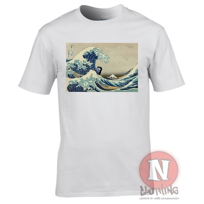 Tardis Great Wave T-Shirt Hokusai Aesthetic Japanese Dr Who Classic Art