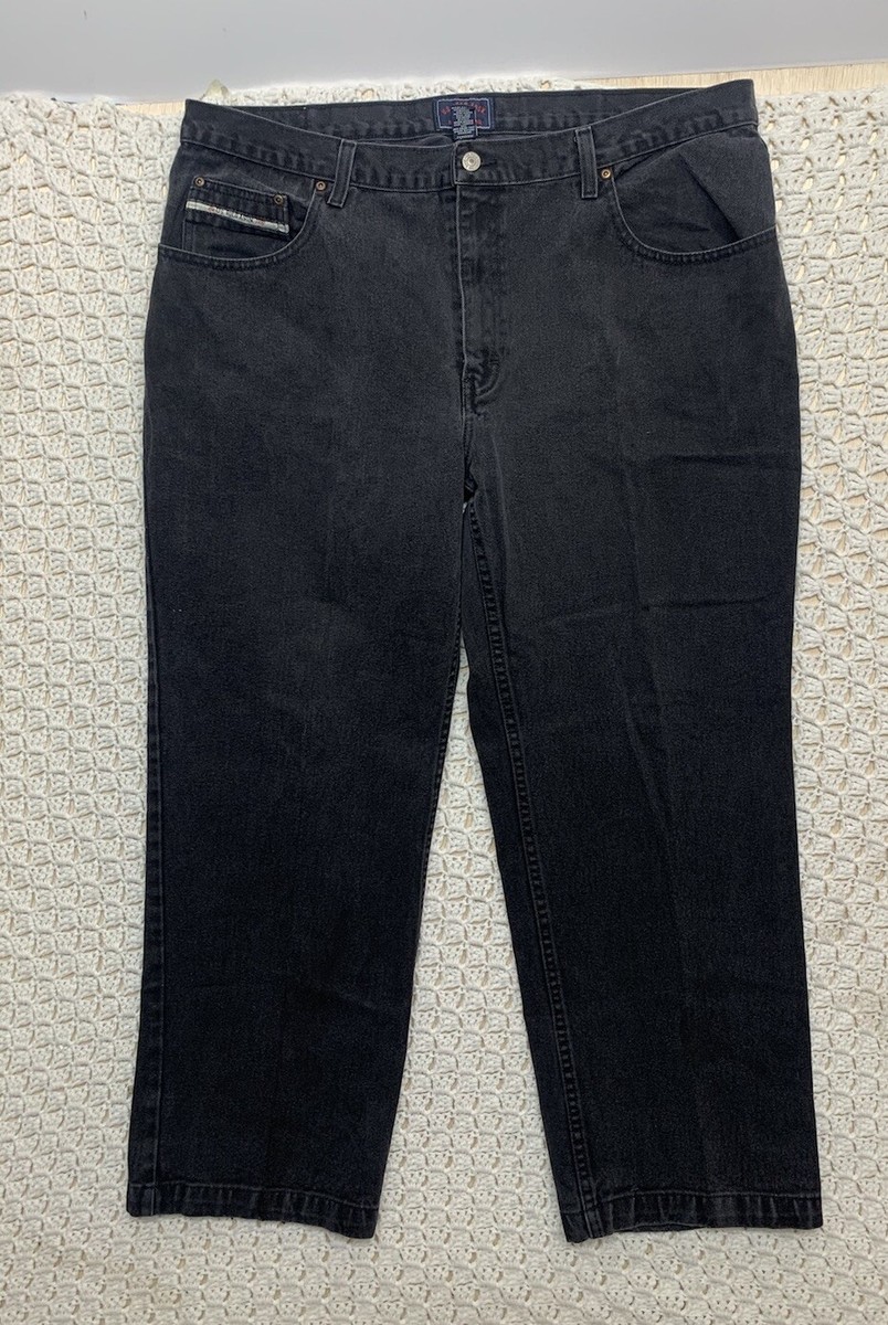 US Polo Assn Jeans Men's Tag 40x30 Approx 41x29 Black Denim