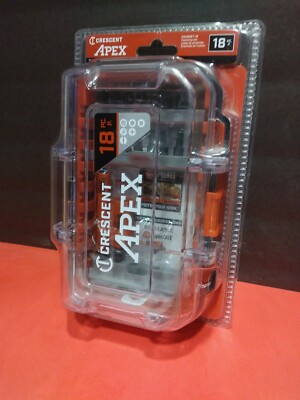 Crescent Apex Crescent Apex U-Guard Bit Set 18Pc CAUGSET-18 NEW Free Shipping!
