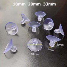 Clear Rubber Suction Cups / Pads/ Screw Suction Cups Window/Table Strong Suckers