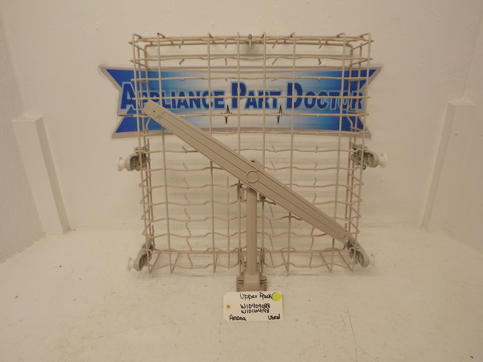 Amana Dishwasher W10909088 W10164198 Upper Rack Used eBay