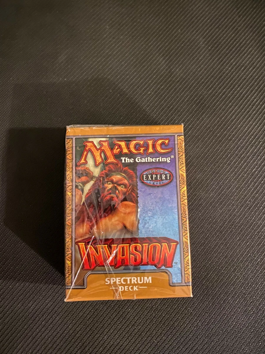 Magic: The Gathering Invasion Sealed Collectible Card Game Decks