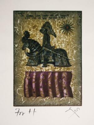 Tighe O'Donoghue, Adler, Radierung Mit Aquatint, In Tinte Signiert