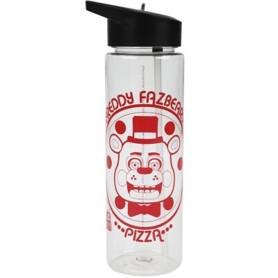 Bioworld    Five Nights at Freddy s   FREDDY FAZBEAR   Clear 24 oz. Water Bottle