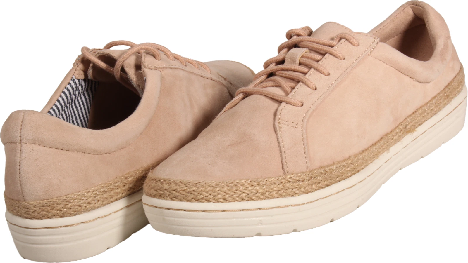 Clarks Marie Mist Womens Casual Sneaker Blush Suede US Size 7 M