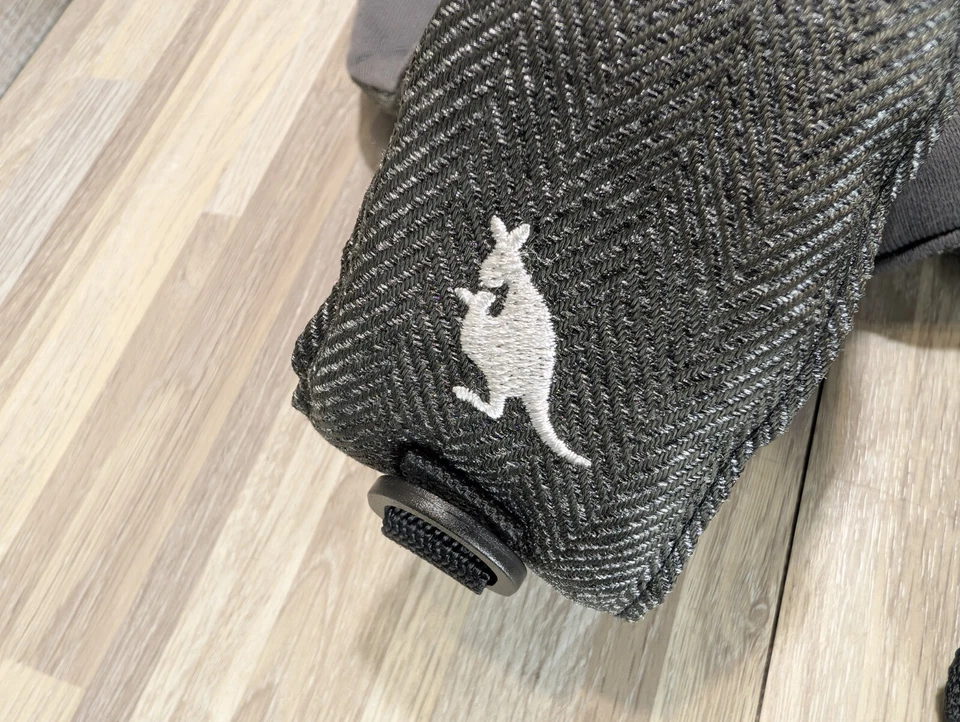 Evenflo Snugli Portabebés Eslinga Ajustable Carcasa Suave Gris Blanco Marrón Canguro Foto 4 de 4