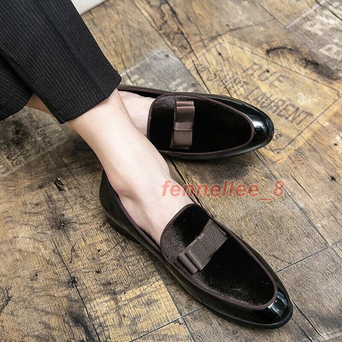 Driving Shoes Men Casual Loafers Business Formal Dress Dress Groom Footwear - Picture 16 of 25