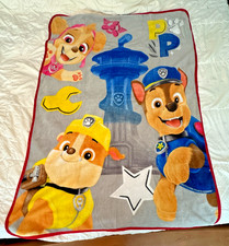DISNEY PAW PATROL BLANKET 41X58 CHASE RUBBLE SKYE FLEECE