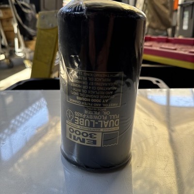GETOPAUTO EMI3000 Dual-Lube Oil Filter Full Flow/Bypass 11-9182 New Sealed