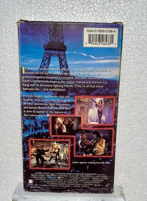The Compleat Imbiber 英語版 VHS Mortal Kombat: Annihilation 1997 Rating PG-13 Dolby Surround