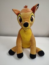 Disney Bambi Plush 12" Sitting Stuffed Animal Deer Fawn Toy.