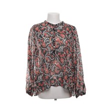 Isabel Marant Étoile, Bluse, Größe: 42, Schwarz/Rot/Weiß/Mehrfarbig #9dm