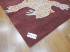 Turkish Vintage Turkish HandMade Anatolian(Hunting) Lion Rug 4x6 Ft — photo 4