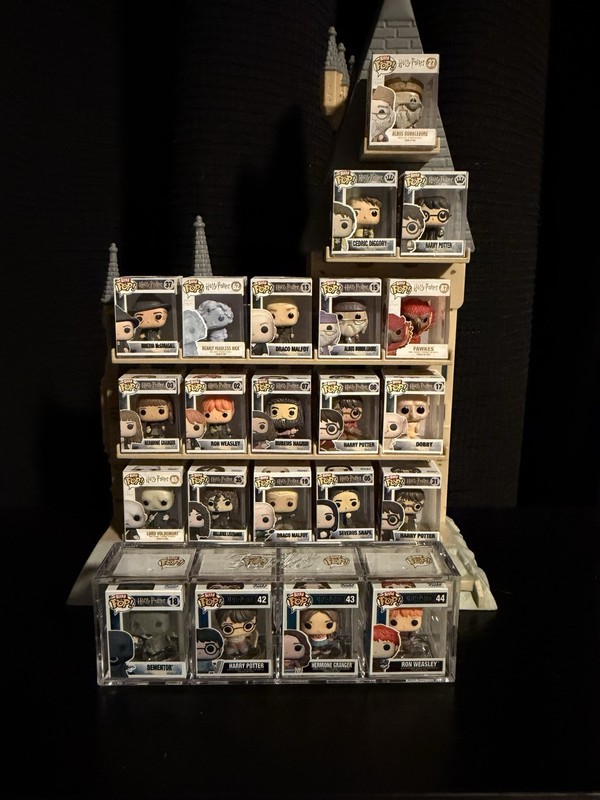 Harry Potter Bitty Pop Series 2 Complete Set - Includes Castle And 2 Extra Pops!