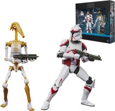 Star Wars Black Series Phase I Assault Trooper Battle Droid Officer 2pc 260201