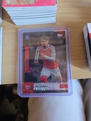 2025-26 Topps Arsenal FC Team Set Max Dowman Rookie RC Static Parallel #7