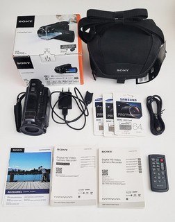 Sony HDR PJ810E Full HD Camcorder mit Projektor Zubehörpaket