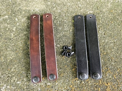 IWB LOOP, Veg Tanned Cowhide Leather, ''Pull-the-DOT''  Hardware! Single Beltloop!