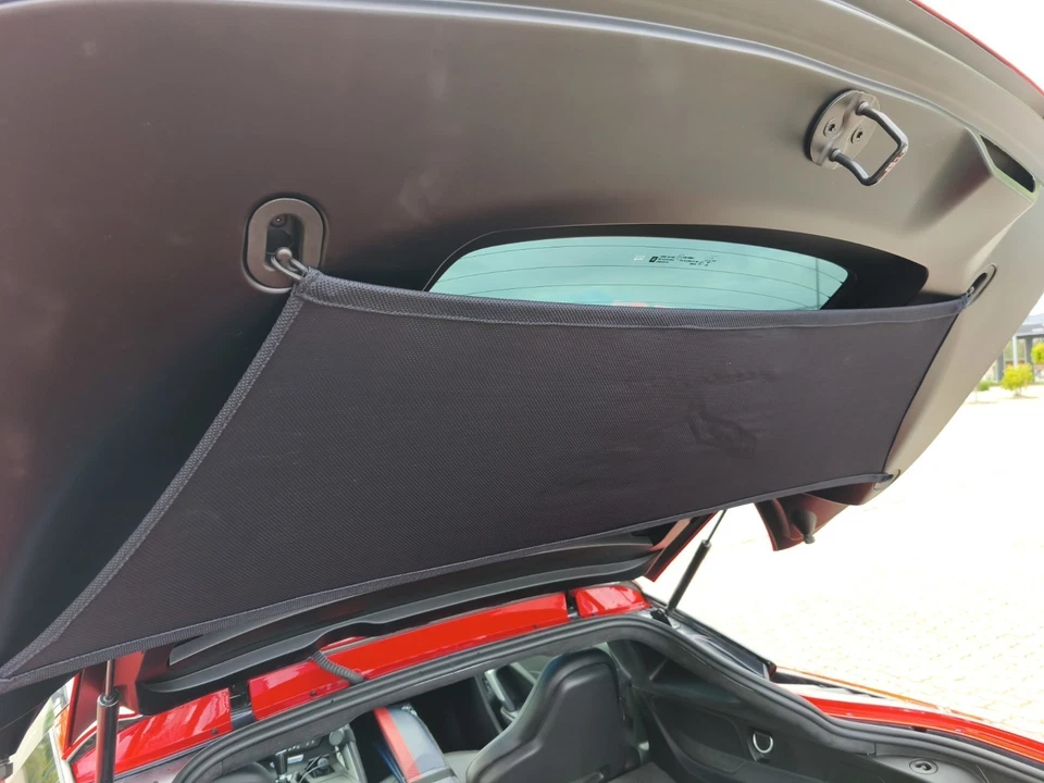 Capa de segurança para porta-malas de carga para Chevrolet CORVETTE C7 2014-2019 nova - Imagem 2 de 4